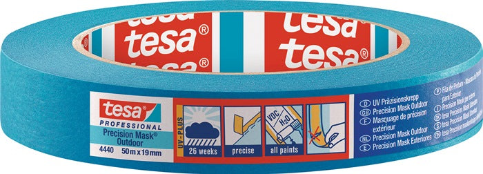 TESA precyzyjna krepa 4440 zewnętrzna UV PLUS gładka ( 4000309042 )