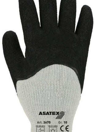 Guantes de protección contra el frío ASATEX talla 11 negro/gris (4000371268)