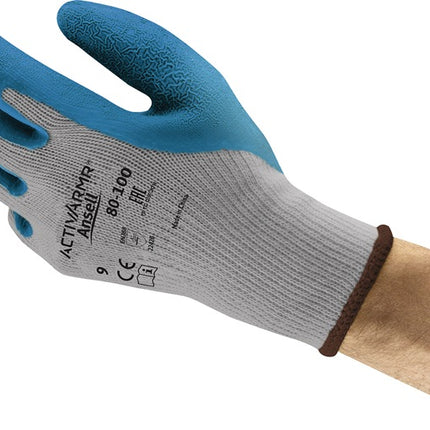ANSELL Schnittschutzhandschuhe ActivArmr® 80-100 Größe 10 blau/grau ( 4000371353 )