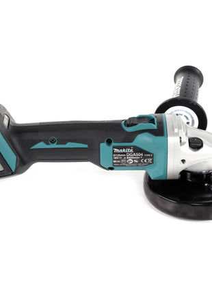 Makita DGA 504 Z Akku Winkelschleifer 18 V 125mm Brushless Solo + Absaughaube - ohne Akku, ohne Ladegerät - Toolbrothers