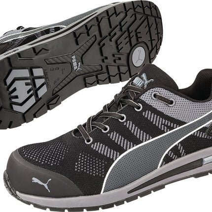 Buty ochronne PUMA Elevate Knit BLACK LOW rozmiar 42 czarny/szary ( 4000374612 )