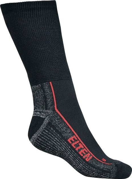 ELTEN Funktionssocke Perfect Fit Socks ESD (Carbon) Größe 43-46 schwarz/grau ( 4000374857 )