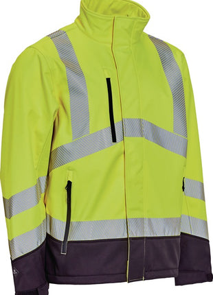 ELKA RAINWEAR Warnschutz-Softshelljacke VISIBLE XTREME Größe L ( 4000380461 )