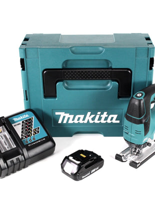 Makita DJV 182 RA1J Akku Pendelhubstichsäge 18 V Brushless + 1x Akku 2,0 Ah + Ladegerät + Makpac - Toolbrothers