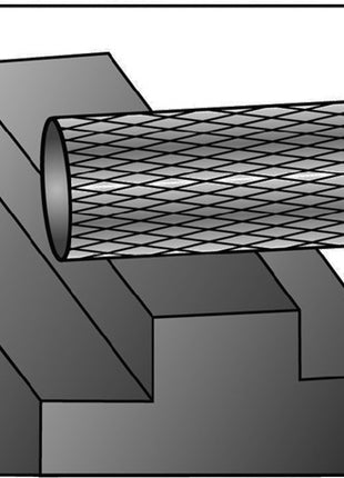 RUKO Frässtift ZYA Ø 6 mm Kopflänge 18 mm Schaft-Ø 6 mm ( 4000602790 )