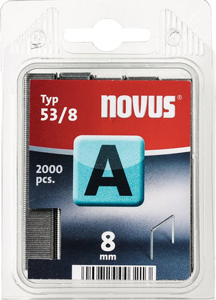 Grapa de alambre fino NOVUS tipo A 53 B.11,3 mm (4000813774)