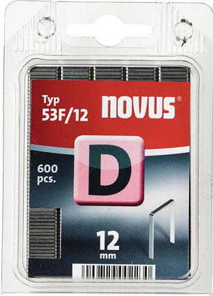 Clip à fil plat NOVUS D type 53 F largeur de clip 11,3 mm (4000813834)