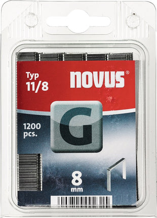 NOVUS Flachdrahtklammer G Typ 11 B10,6xL8mm ( 4000813878 )