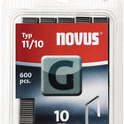 NOVUS Flachdrahtklammer G Typ 11 B10,6xL10mm ( 4000813880 )
