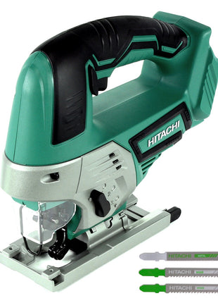 Hitachi CJ 18 DGL 18 Volt Li-Ion Akku Stichsäge Solo + 3 x Stichsägeblätter - ohne Akku, ohne Ladegerät - Toolbrothers