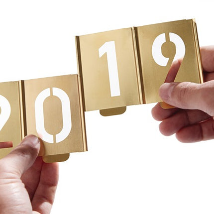 Zestaw szablonów do znakowania KUKKO 327 cyfr 0 - 9 ( 4000871677 )