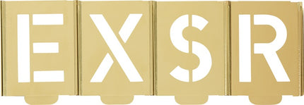 Zestaw szablonów do podpisu KUKKO 327 liter A - Z ( 4000871701 )