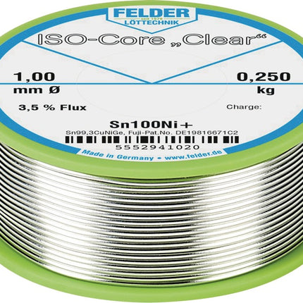 FELDER Lötdraht ISO-Core® Clear 1 mm ( 4000872821 )