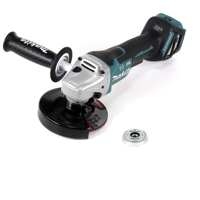 Makita DGA 517 Z Akku Winkelschleifer 18 V 125 mm Brushless Solo + Ezynut - ohne Akku, ohne Ladegerät - Toolbrothers