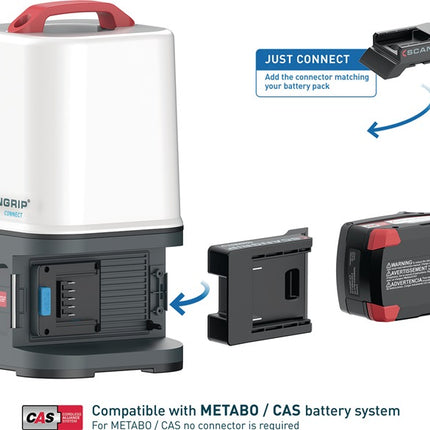 Reflektor LED SCANGRIP AREA 10 CONNECT 84 W 1000 - 10000 lm ( 4000873481 )