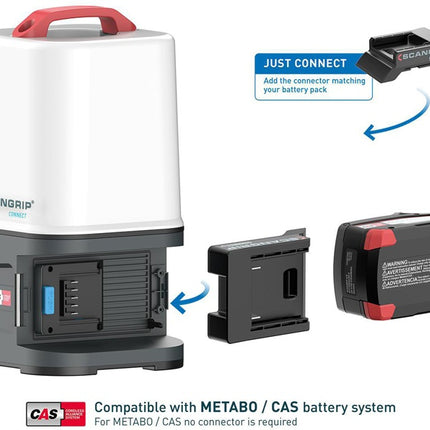 Reflektor LED SCANGRIP AREA 10 CONNECT 84 W 1000 - 10000 lm ( 4000873481 )