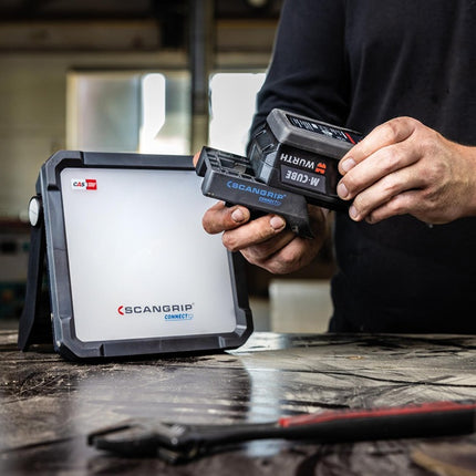 Reflektor LED SCANGRIP VEGA 2 CONNECT 20 W 1000 - 2000 lm ( 4000873484 )