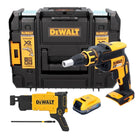 Atornillador para paneles de yeso a batería DeWalt DCF 620 NT 18 V 30 Nm sin escobillas + 1x batería Powerstack 1,7 Ah + TSTAK - sin cargador