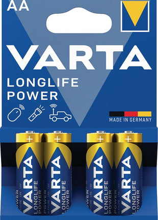 VARTA Batterie Longlife Power 1,5 V AA-AM3-Mignon 2950 mAh ( 4000901811 )