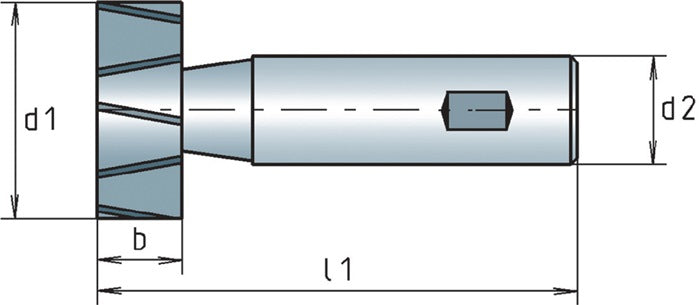 Frez szczelinowy MAYKESTAG DIN 850 D typ N D.32,5 mm ( 4117802241 )