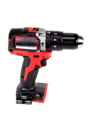 Milwaukee M18 BLPD 401 Brushless Akku-Schlagbohrschrauber 18V - 13mm Schnellspannbohrfutter + Transportkoffer und Milwaukee M18 B4 Akku 18 V / 4,0 Ah - Toolbrothers