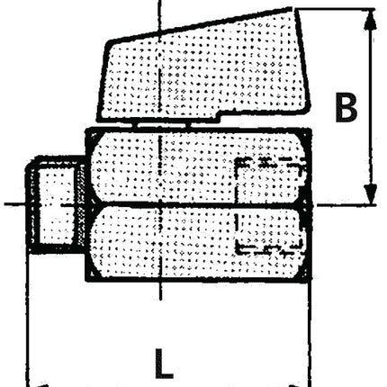 RIEGLER VALVE LINE mini zawór kulowy 13 mm 1/2 ( 4163000192 )