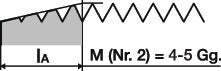 Juego de grifos manuales RUKO DIN 352 M12x1,75 mm (4300400033)