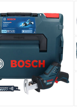 Bosch GSA 12V-14 Professional Akku Säbelsäge 12 V + Säbelsägeblatt + L-Boxx - ohne Akku, ohne Ladegerät - Toolbrothers