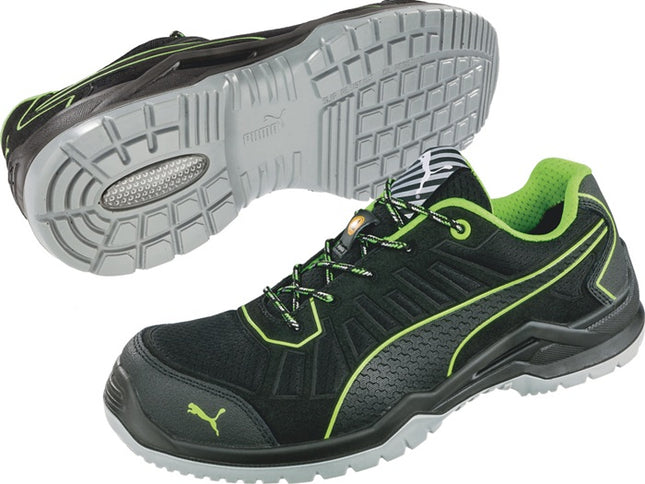 Buty ochronne PUMA Fuse TC Green Low rozmiar 42 czarny/zielony ( 4300700452 )