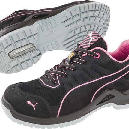PUMA damskie buty ochronne Fuse TC Pink Wns Low rozmiar 41 czarny/różowy ( 4300700491 )