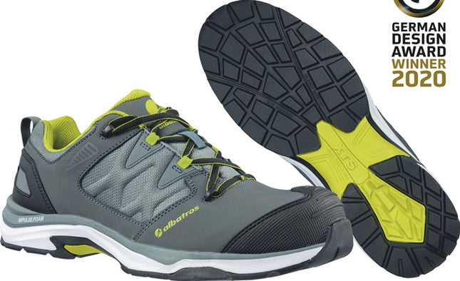 Buty ochronne ALBATROS ULTRATRAIL GREY LOW rozmiar 42 szary/combi ( 4300700602 )