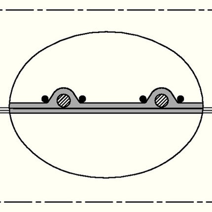 Wąż ssący i dmuchawy NORRES NEO 390 TWO Ø wewnętrzna 125-127 mm ( 4501400633 )