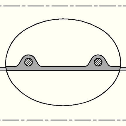 NORRES AIRDUC(R) PUR 351 HT wewnętrzny wąż ssący i dmuchawy Ø 80 mm ( 4501401009 )