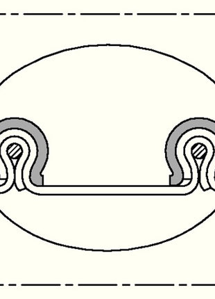 NORRES Absaug- und Gebläseschlauch CP VITON® 459 EC Innen-Ø 50-51 mm ( 4501401302 )