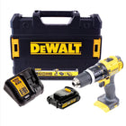 DeWalt DCD 785 S1 Akku Schlagbohrschrauber 18V 60Nm+ 1x Akku 1,5 Ah + Ladegerät im TSTAK Koffer - Toolbrothers