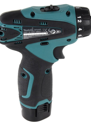 Makita DF 030 DWJ Akku-Schrauber 10,8 V im Koffer + 2x 1,3 Ah Akku + Ladegerät + Makpac - Toolbrothers