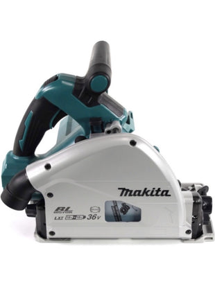 Makita DSP 600 ZJ  Akku Tauchsäge 36V (2x18V) Brushless + Führungsschiene + 2x Sägeblatt + Makpac - ohne Akku, ohne Ladegerät - Toolbrothers