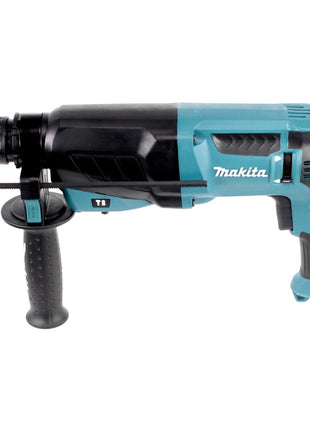 Makita HR 2630 X7 - 800 Watt 2,4 Joule Bohrhammer mit SDS - Plus Aufnahme im Koffer + 5-tlg SDS-VPlus Hammerbohrer-Set - Toolbrothers