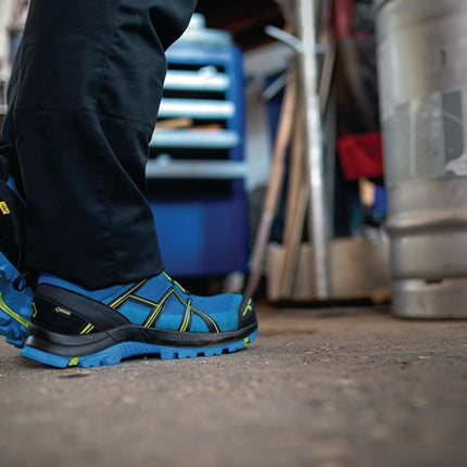 HAIX obuwie ochronne BE Safety 40.1 low rozmiar 7 (41) niebieski/cytrusowy ( 4721000021 )