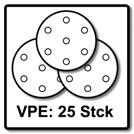 Festool STF D225 P100 GR S/25 Tarcza szlifierska Garnet Soft 25 sztuk ( 204222 ) do szlifierki z długą szyjką PLANEX 225 EQ, PLANEX LHS-E 225 easy
