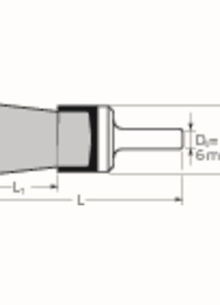 Szczotka PFERD PBU ST Ø 15 mm grubość drutu 0,2 mm ( 8000432592 )