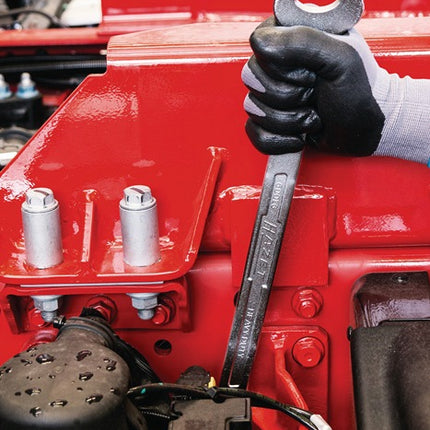 HAZET Klucz płasko-oczkowy 600 LG SW 27 mm Długość 480 mm ( 8000465050 )