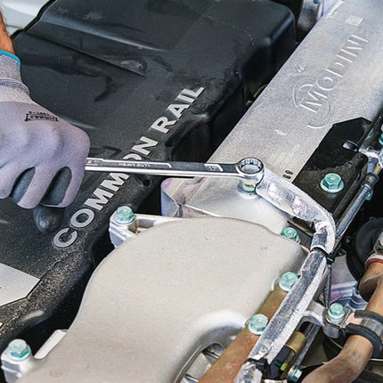 HAZET Klucz płasko-oczkowy 600 LG SW 27 mm Długość 480 mm ( 8000465050 )