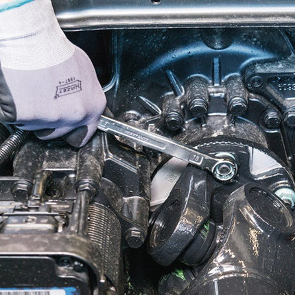 HAZET Klucz płasko-oczkowy 600 LG SW 27 mm Długość 480 mm ( 8000465050 )