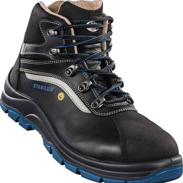STABILUS Sicherheitsstiefel SPARTACUS MID Größe 43 schwarz/blau ( 8000468768 )