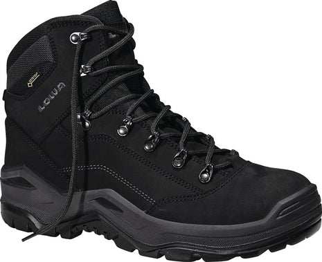 LOWA Bottes de sécurité Renegade Work GTX black Mid Taille 45 noir/noir ( 8000469134 )