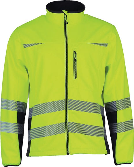 PREVENT TRENDLINE Chaqueta softshell de alta visibilidad Prevent® Trendline talla M (8000501471)