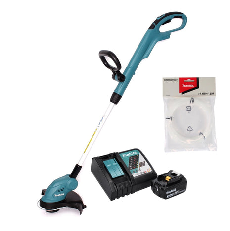 Makita DUR 181 RF1 Akku Rasentrimmer 18 V 260 mm + 1x Akku 3,0 Ah + Ladegerät + 1x Mähfaden - Toolbrothers