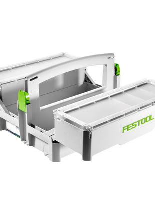 Festool SYS-SB Storage Box Werkzeugkoffer mit schwenkbaren Oberfächern ( 499901 ) - Toolbrothers