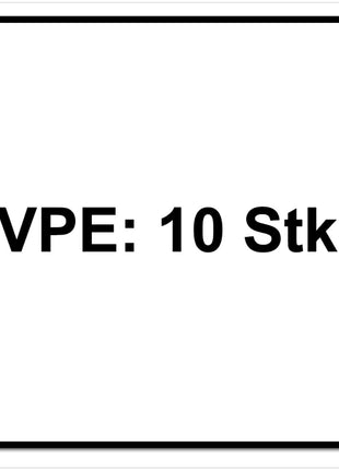 Feinstaubmaske VIC821V FFP2 ( 10 Stück ) mit Ventil ergonomisch geformt - Staubmaske Atemschutz Atemschutzmaske - Toolbrothers